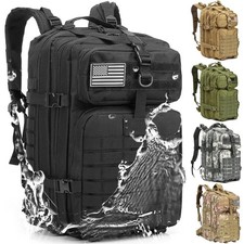 45L Large Military Tactical Backpack Army Molle Bag Rucksack 3 Day Assault Pack picture