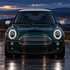 For 2002-2008 Mini Cooper R50 R52 R53 LED Headlights Projector Sequential DRL picture