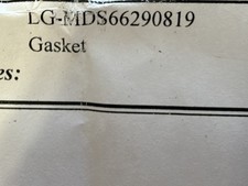 MDS66290819 LG OEM Washer Door Boot Gasket Brand New Never Used picture