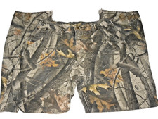 Carhartt B158 Camo Carpenter Pants 34x32 – Vintage 2005 – Boot‑Cut Cuffs picture