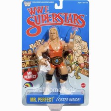 LJN Mattel WWE Superstars Mr. Perfect Action Figure w/ Towel & Poster Included picture