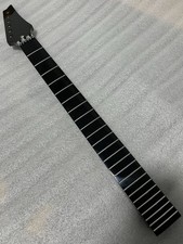 Ibanna Floyd nut Stainless steel 24fret Maple Black Electric Guitar Neck Gloss picture