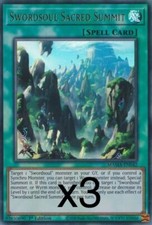 3X Yugioh Swordsoul Sacred Summit MAMA-EN042 Ultra Rare 1st Edition NM picture