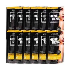 Kit 24 Units Henê Rena Embelleze - Natural Black Gel Sachet - 180g picture