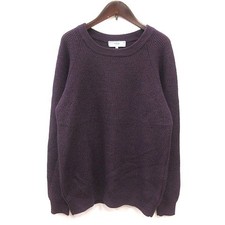 B:MING LIFE STORE by BEAMS Knit Sweater Long Sleeve L Purple Men's picture
