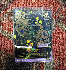 Naruto Mythos TCG Orochimaru Reanimation Secret 2nd Ed #138/130 English picture