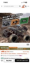 TRE4 1:16 Electric 4WD Off-Road RC Crawler Brushed RTR Black picture