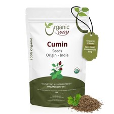 Organic Way Cumin / Jeera Seeds Whole - Organic, Kosher & USDA Certified picture