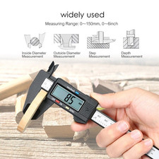 6 inch 150mm Vernier Caliper Digital Caliper Measuring mm/inch Tools picture