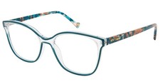 NEW Betsey-Johnson GLOW-UP Eyeglasses Tea 100% AUTHENTIC picture