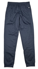 Badger Sport Jogger Sweatpants Mens Medium Navy Drawstring Pockets Fleece NWOT picture