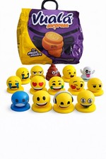  Lot of 14 Emoji Toys Vualá Sorpresa Collectible Figures Rare Mexico  NEW picture