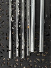 Jeep Grand Wagoneer SJ FSJ 84-91 OEM 8 Piece Roof Rack NICE CHROME COMPLETE picture