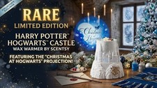 Scentsy Harry Potter Christmas At Hogwarts Wax Warmer Projection New w/ Box picture