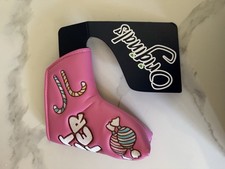 NEW Lollypop Sweet Putter Pink Blade Putter Cover Originals Magnetic PRG picture