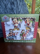 Enesco Disney Jim Shore Mickey & Friends Figurine Ornaments Minnie Goofy Donald picture