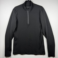 Vollebak Condition Black Ceramic Base Layer Portugal Men Quarter 1/4 Zip Men L  picture