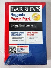 Barron's Regents Power Pack Living Environment Revised Edition 2 Book Set NEW picture