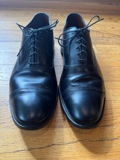 Allen Edmonds Park Avenue Cap Toe Oxford Black Leather Dress Shoes Sz 12 B picture