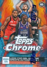 2024-25 Topps Chrome NBL Basketball Factory Sealed Value Blaster Box picture