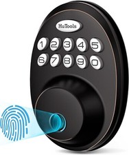 Biometric Electronic Keyless Entry Door Deadbolt Lock Fingerprint with Keypads picture