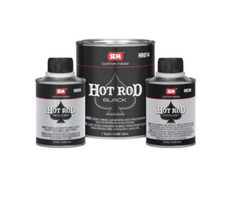 SEM HR010 Hot Rod Black Kit Auto Paint Catalyst & Reducer Low Gloss Matte picture