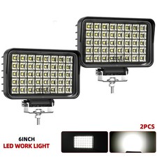 2PCS 12V 24V LED Flood Lamps Work Light 6 Inch fits Caterpillar 320D 330C 953C picture