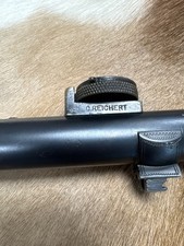 WW 1 ERA AUSTRIAN C REICHERT 3x SCOPE w SNIPER RETICLE & PERIOD CLAW MOUNTS 9645 picture