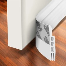 Strong Adhesive Under Door Sweep Weather Stripping Door Draft Stopper Blocker US picture