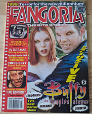 Fangoria Magazine March 1999 Issue #180 Buffy Vampire Slayer Stephen King Illus picture