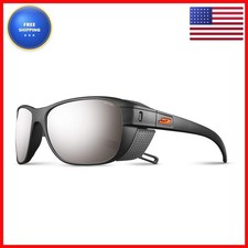 Julbo Camino Mountain Sunglasses Black Frame Brown Silver Mirror Spectron 4 picture