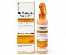 2 pack Dr. Melaxin Peel Shot Kojic Acid Turmeric Spray 200ml Body Exfoliator picture