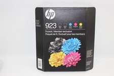 GENUINE HP 923 5-PACK 2 Black, C/M/Y Ink Cartridges Exp 10/2027+ 6C3Y8BN picture