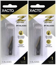 2-PACK - X-ACTO Z Series Light-Weight Replacement Blade, No 11, 4-7/8 in L, S... picture