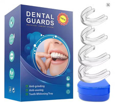 4PCS Silicone Night Mouth Guard Reusable Soft Dental Mouthpiece Sleep Protector picture