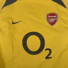 Arsenal 2004/2005 Training Long Sleeve Football Top Small Genuine picture