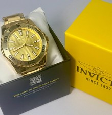 Invicta 69241 Men's Pro Diver Meridian Gold-Tone Watch picture