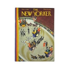 The New Yorker Complete Magazine November 11, 1933 Constantin Alajalov Cover VG picture