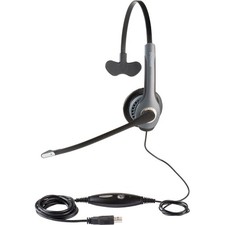Jabra GN2000 Mono USB Wired Headset w/Noise-Canceling Boom Microphone (Black) picture