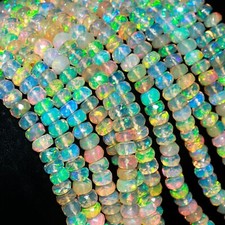 Flashy Multi Opal Beads Smooth Opal beads Ethiopian Opal Beads For Jewelry picture