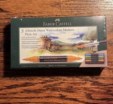 Faber Castell 5 Albrecht Durer Watercolor Markers Plein Air New LOOK Quality picture