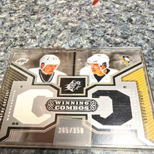 Upper Deck 2005-06 SPx Winning Combos Gretzky Crosby Jersey RC #WC-GC /350 picture