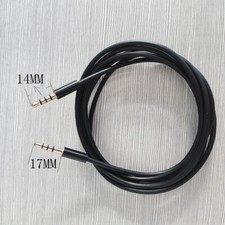 1.5m 3.5mm Jack Audio Cable Male To Male Car Aux Audio Cable 14mm to 17mm tip picture