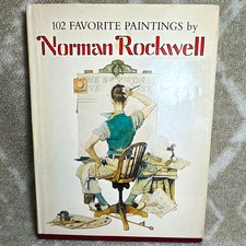 102 Favorite Paintings by Norman Rockwell Hardcover Illustrated Artabras picture