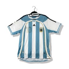 Adidas Argentina Messi 10 Soccer Jersey Mens M 2006 World Cup Blokecore Sporty picture