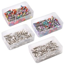 Dental White & Colorful Prophy Polishing Brush Nylon Flat Latch & Tapered Type picture