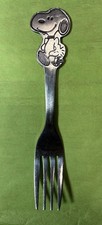 Vintage Snoopy Youth Fork By Danara Stainless Steel 1958,1965 picture