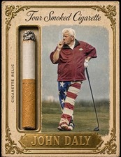 John Daly Tribute/Art Card • Old  Gum. 2026 Cigarette Relic Photo Only picture