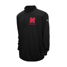 Men's Nebraska Cornhuskers Q-Zip Jacket Thermatec Performance 1/4 Zip Pullover picture