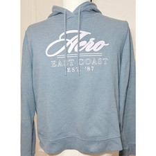 Aeropostale Women’s XL Blue Aero East Coast Pullover Hoodie Fleece Sweatshirt picture